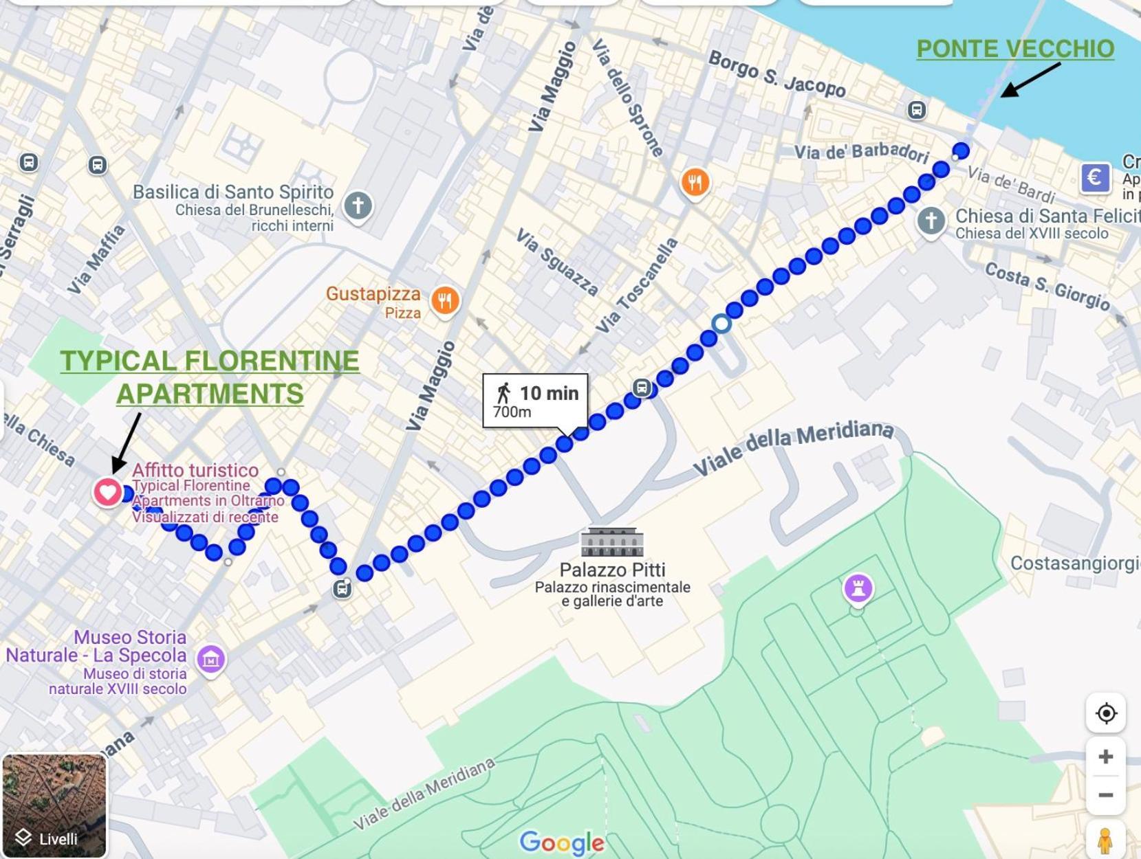 Classico Appartamento Fiorentino 5 - 10 Min Ponte Vecchio E Palazzo Pitti Firenze Eksteriør billede